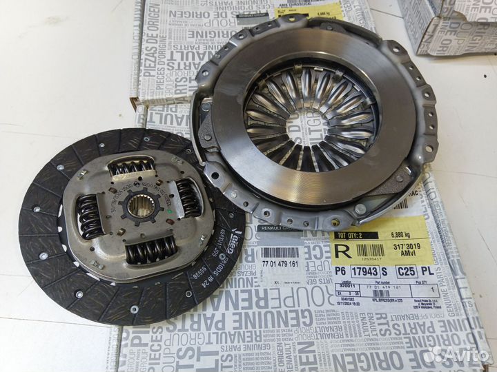 Сцепление Duster 77014791610 одномассовое TL8