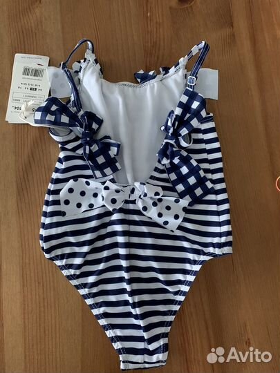 Купальник для девочки новый Original marines