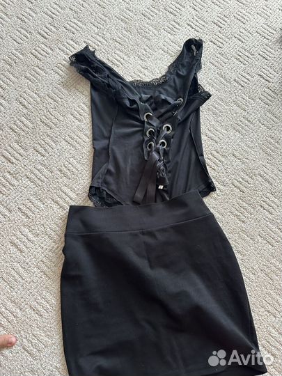 Боди и юбка