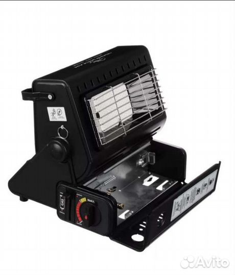 Туристическая газовая плита с функцией обогрева