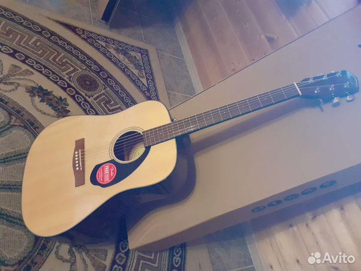 Акустическая гитара fender cd 60s