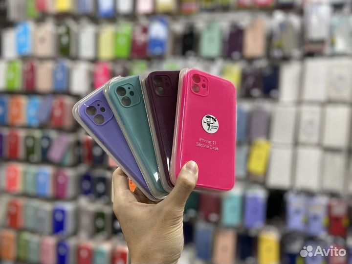 Чехлы на iPhone 11 под iPhone 12 квадратные