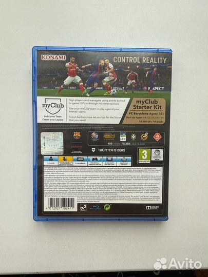 Игры ps4 Pro Evolution Soccer Pes 2017