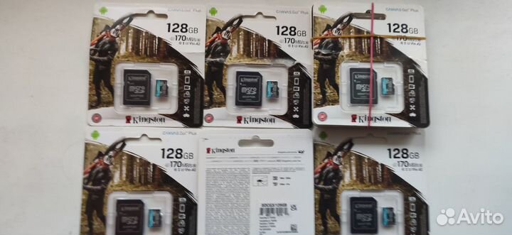 MicroSD Kingston 128 GB.Оригинал