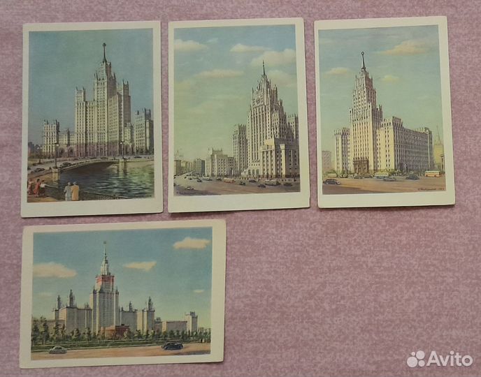 Открытки СССР худ. Рыбченков