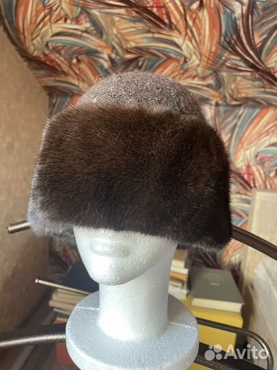 Шапка женская с норкой
