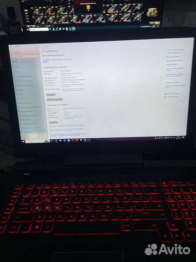 Ноутбук hp omen 17
