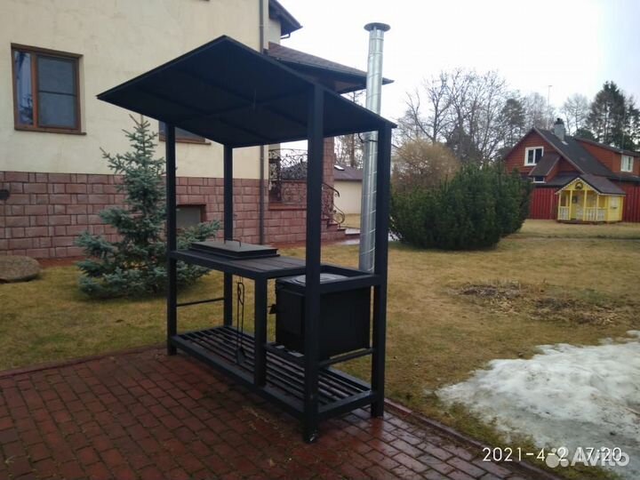 Мангал лофт