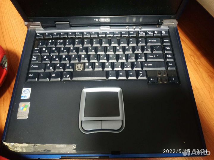 Ноуты Toshiba, RoverBook, Asus, Fujitsu на разбор