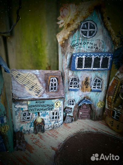 Ночник. Интерьерные домики