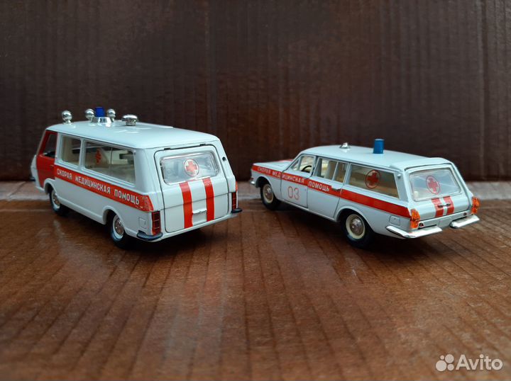 Модели авто СССР 1:43 Скорая помощь