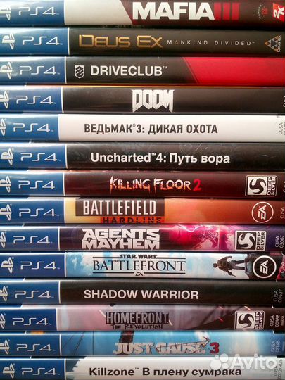 PS4 диски лицензионные игры Sony PlayStation 4