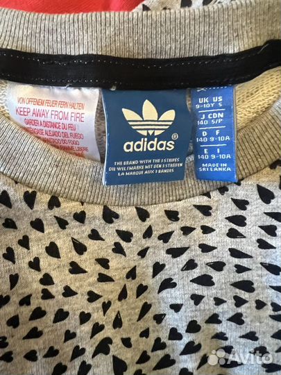 Кофта adidas детская 140