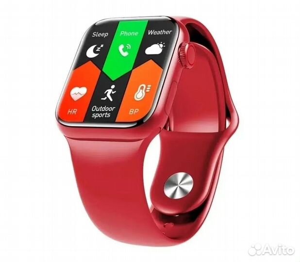 Умные часы SMART watch M26 Plus красный