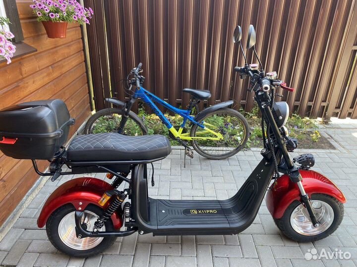 Электроскутер citycoco 3000w