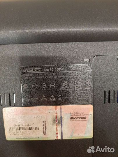 Нетбук asus