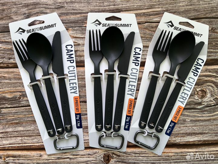 Набор столовых приборов Sea to Summit Camp Cutlery