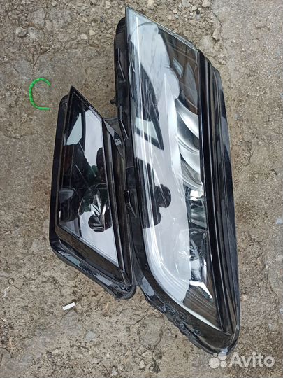 Фара левая skoda kodiaq