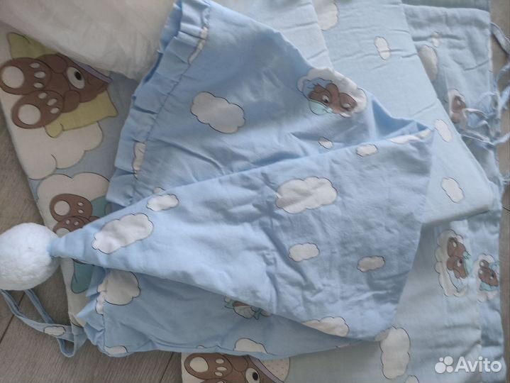 Бортики в детскую кроватку