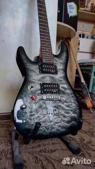 Электро гитара schecter c-6 plus леворукая