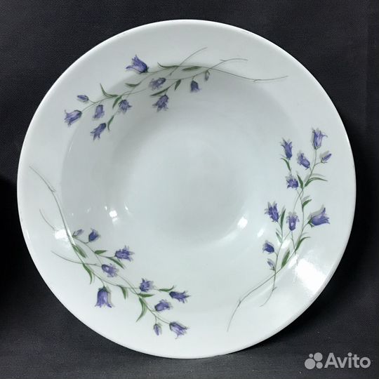 Набор 11 суповых тарелок 500 мл Лесной колокольчик