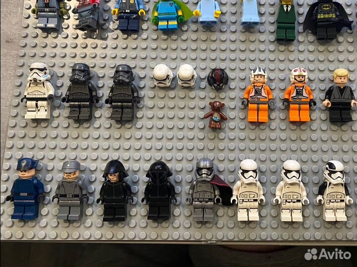 Lego минифигурки Star Wars и другие
