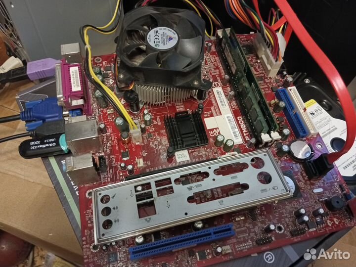 Комплект Fujitsu PTM900 + DC 2160+2gbDDR2+кулер