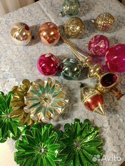 Редкие ёлочные игрушки СССР
