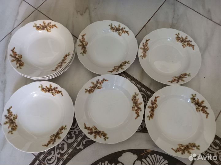 Тарелки суповые