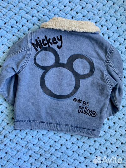 Джинсовая куртка zara