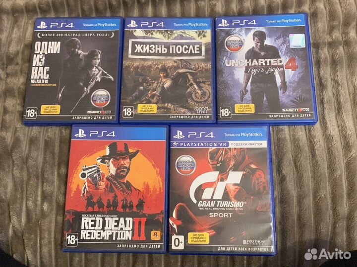 Игры для приставок ps4