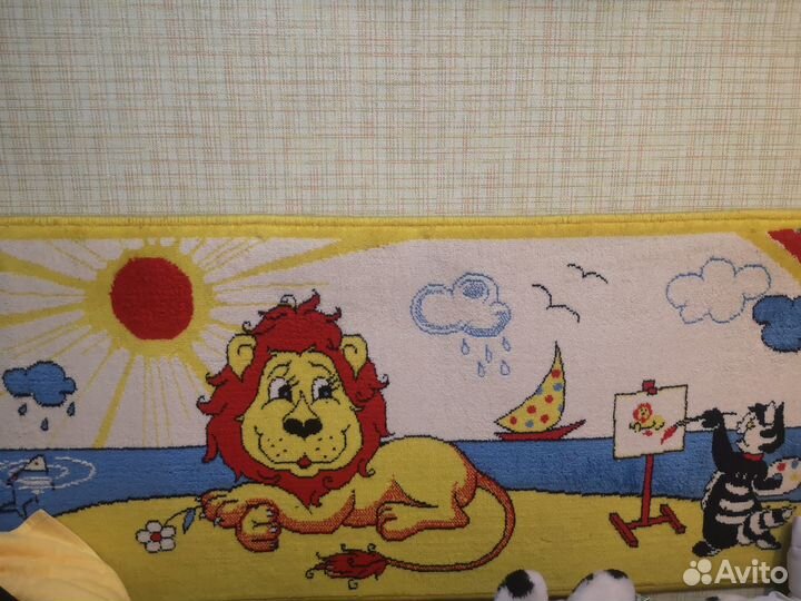 Ковёр в детскую со львом