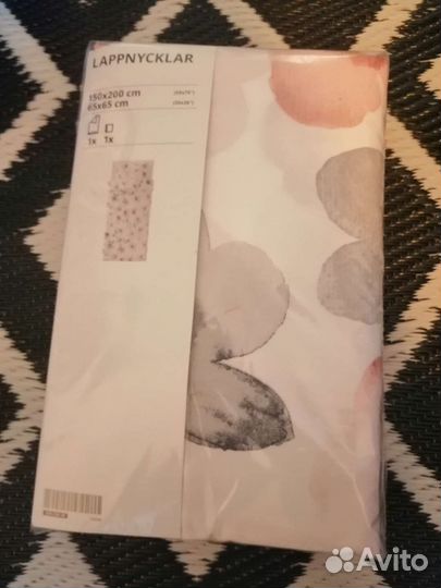 Икеа, комплект постельного белья. lappnycklar