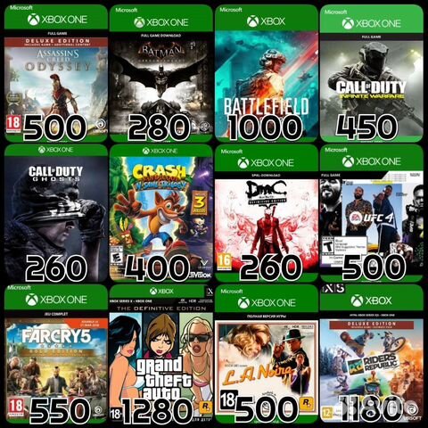 Игры на Xbox One & Xbox Series XS купить в Москве | Электроника | Авито