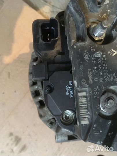 Генератор на renault logan