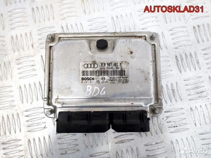 Блок эбу Audi A6 C5 2.5 BDG 8E0907401M Дизель