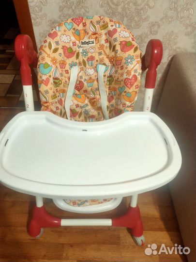 Стульчик для кормления babyton трансформер