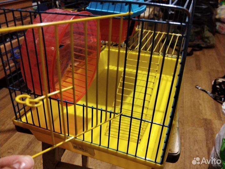 Клетка для грызунов 2 этажная