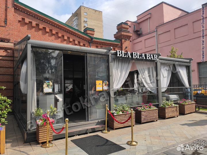 Перголы,маркизы,навесы,биоклиматика для ресторанов