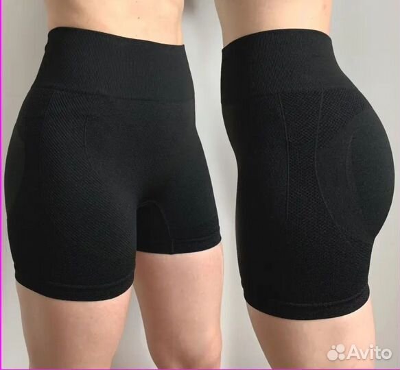 Шорты для спорта и отдыха с высокой талией S/M