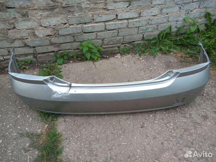 Задний бампер nissan almera n16