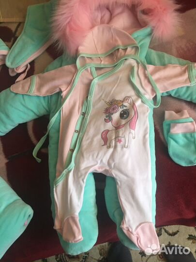 Комплект на выписку осень/зима