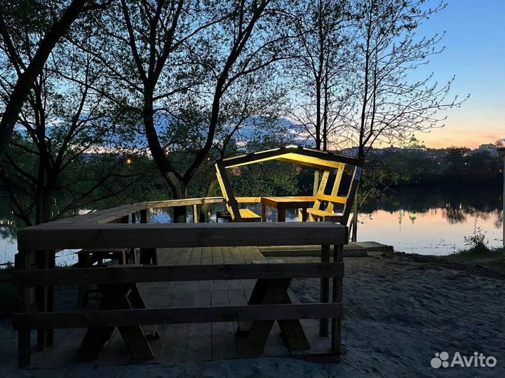 Аренда беседок у воды