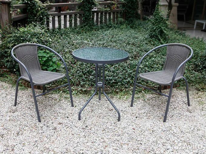 Комплект садовой мебели (новый)