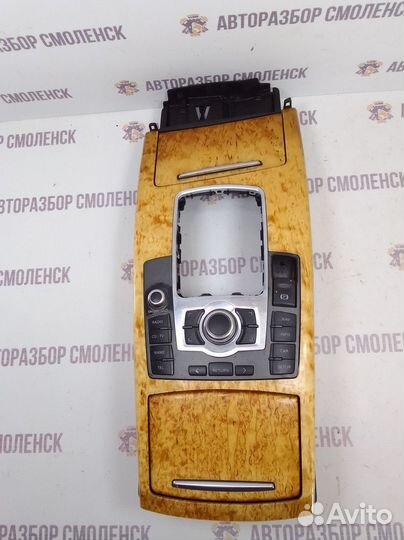 Консоль центральная Audi A6 C6 рестайлинг (2008—20