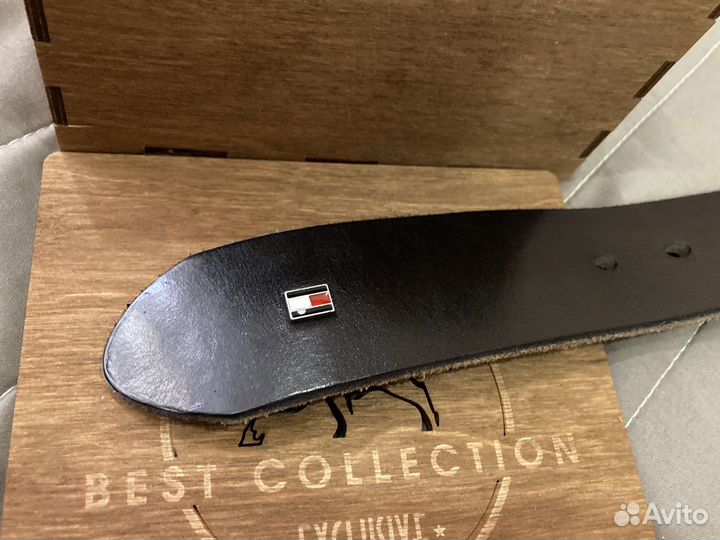 Ремень мужской кожаный новый