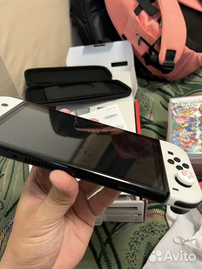 Nintendo switch oled + игры
