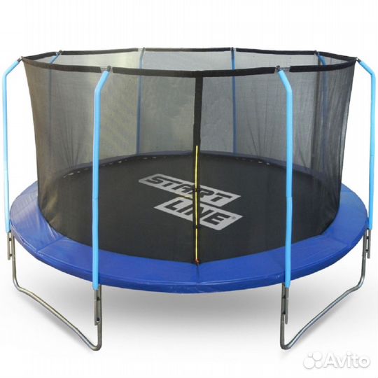 Батут 10 Футов (305 См) С Внутренней Сеткой И Держ