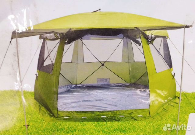 Палатка шатер шестигранник 8 места