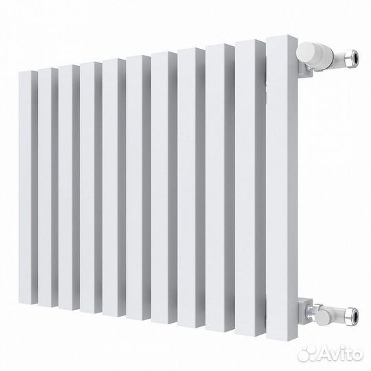 Стальной трубчатый радиатор отопления кзто quadrum